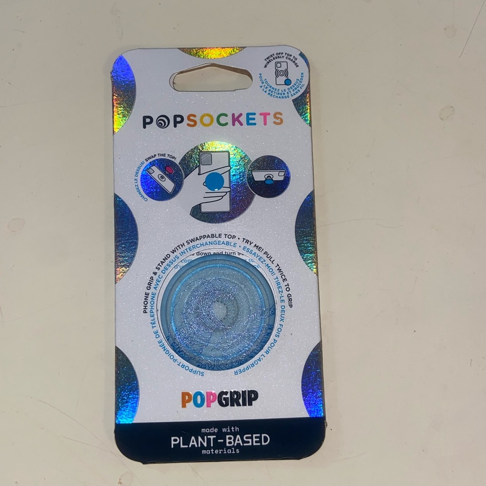 NEW PopSockets Blue PopGrip